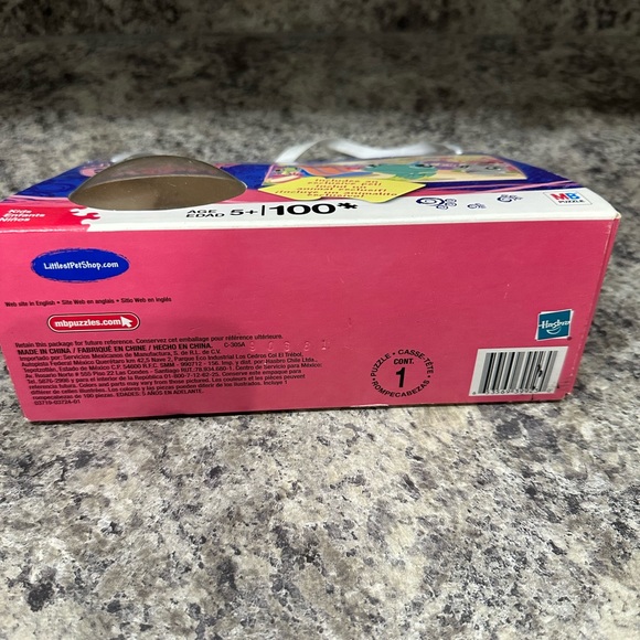 Littlest Pet Shop Puzzle 100 Pieces LPS Collectible Toy Pets At Carnival Fair - Picture 6 of 8